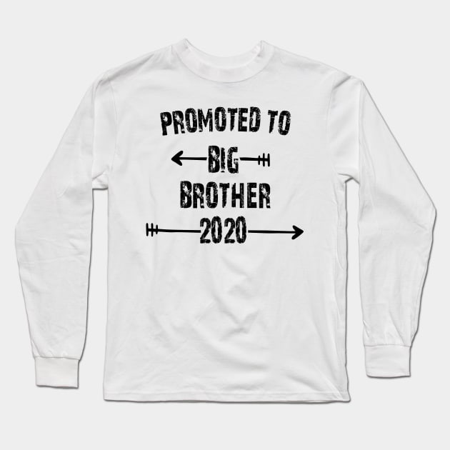 PROMOTED TO BIG BROTHER EST 2020 Long Sleeve T-Shirt by Daniello